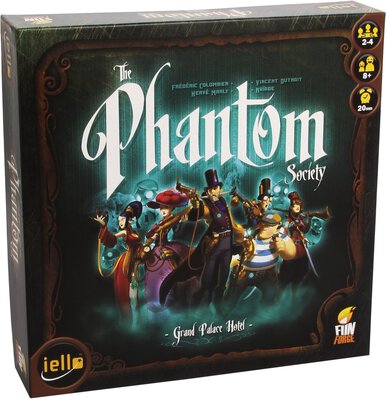 All details for the board game The Phantom Society and similar games