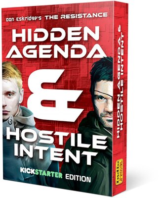 All details for the board game The Resistance: Hidden Agenda & Hostile Intent and similar games