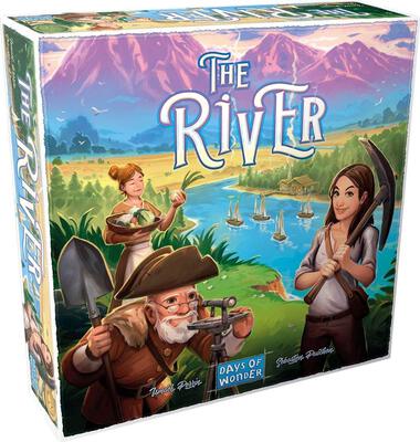 All details for the board game The River and similar games