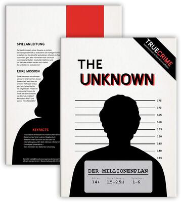 All details for the board game The Unknown: Case 1 and similar games