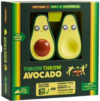 All details for the board game Throw Throw Avocado and similar games