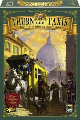 All details for the board game Thurn and Taxis: All Roads Lead to Rome and similar games