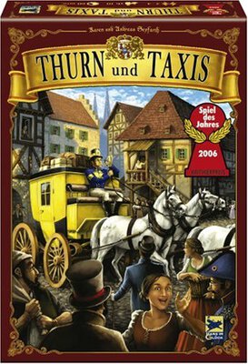 All details for the board game Thurn and Taxis and similar games