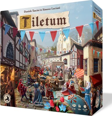 All details for the board game Tiletum and similar games