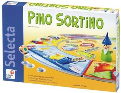 All details for the board game Pino Sortino and similar games