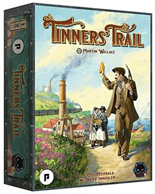 All details for the board game Tinners' Trail and similar games