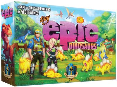 All details for the board game Tiny Epic Dinosaurs and similar games