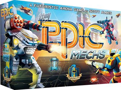All details for the board game Tiny Epic Mechs and similar games