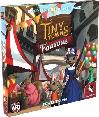 All details for the board game Tiny Towns: Fortune and similar games
