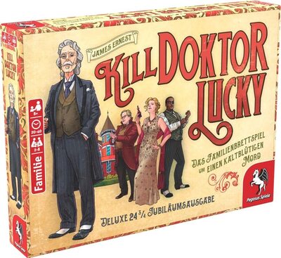 All details for the board game Kill Doctor Lucky and similar games