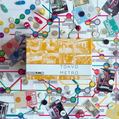All details for the board game TOKYO METRO and similar games