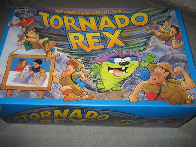 All details for the board game Tornado Rex and similar games