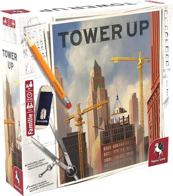 All details for the board game Tower Up and similar games