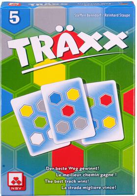 All details for the board game Träxx and similar games