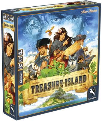 All details for the board game Treasure Island and similar games