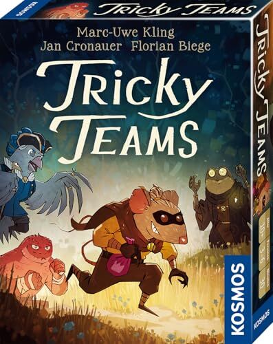 All details for the board game Tricky Teams and similar games
