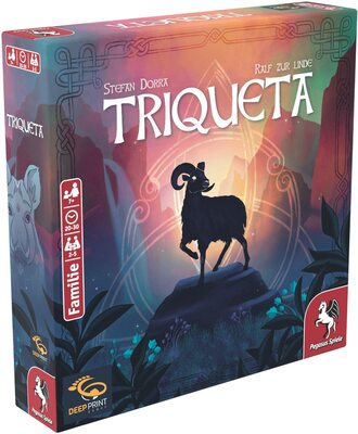 All details for the board game Triqueta and similar games