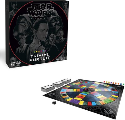 All details for the board game Trivial Pursuit: Star Wars – The Black Series Edition and similar games
