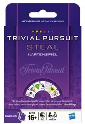 Order Trivial Pursuit: Steal Card Game at Amazon