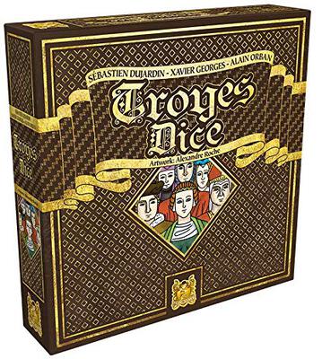 All details for the board game Troyes Dice and similar games
