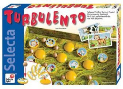 All details for the board game Turbulento and similar games