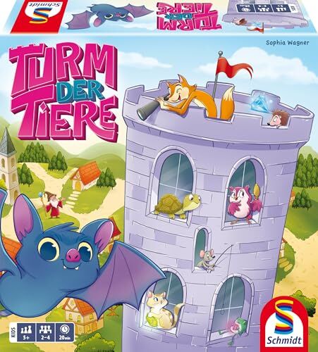 All details for the board game Turm der Tiere and similar games