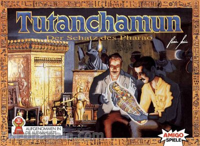 All details for the board game Tutankhamen and similar games