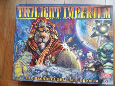 All details for the board game Twilight Imperium: Second Edition and similar games