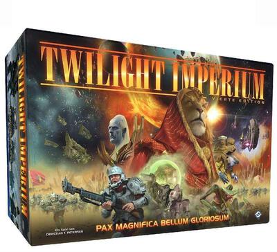 All details for the board game Twilight Imperium: Fourth Edition and similar games