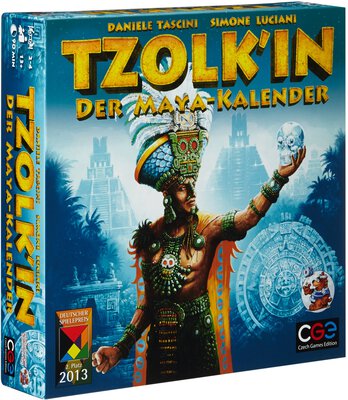 All details for the board game Tzolk'in: The Mayan Calendar and similar games