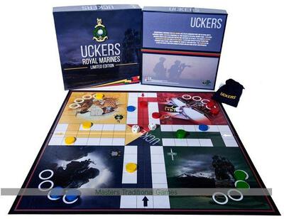 All details for the board game Uckers and similar games