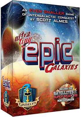 All details for the board game Ultra Tiny Epic Galaxies and similar games