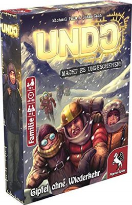 All details for the board game UNDO: Peak of No Return and similar games