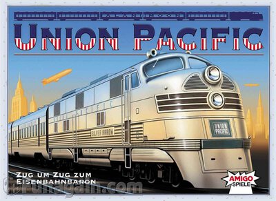 All details for the board game Union Pacific and similar games