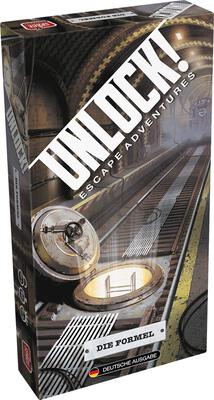 All details for the board game Unlock!: Escape Adventures â€“ The Formula and similar games