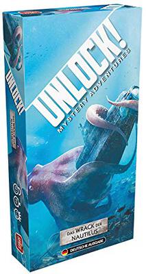 All details for the board game Unlock!: Mystery Adventures – The Nautilus' Traps and similar games