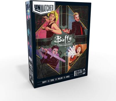 All details for the board game Unmatched: Buffy the Vampire Slayer and similar games
