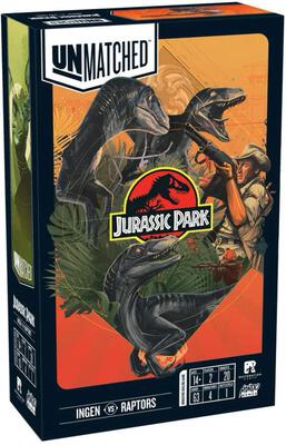 All details for the board game Unmatched: Jurassic Park â€“ InGen vs Raptors and similar games