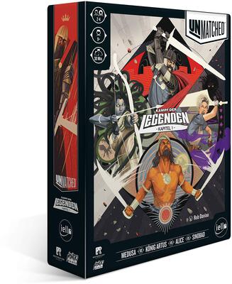 All details for the board game Unmatched: Battle of Legends, Volume One and similar games