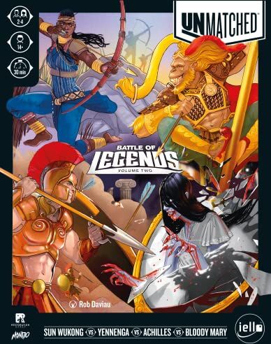 All details for the board game Unmatched: Battle of Legends, Volume Two and similar games