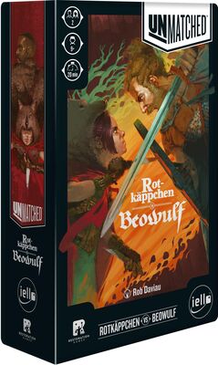 All details for the board game Unmatched: Little Red Riding Hood vs. Beowulf and similar games