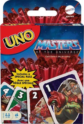 All details for the board game UNO: Masters of the Universe and similar games