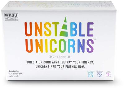 All details for the board game Unstable Unicorns and similar games