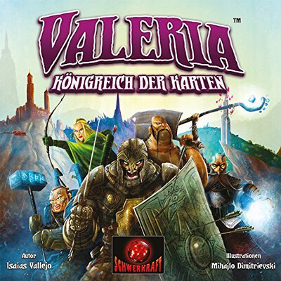 All details for the board game Valeria: Card Kingdoms and similar games