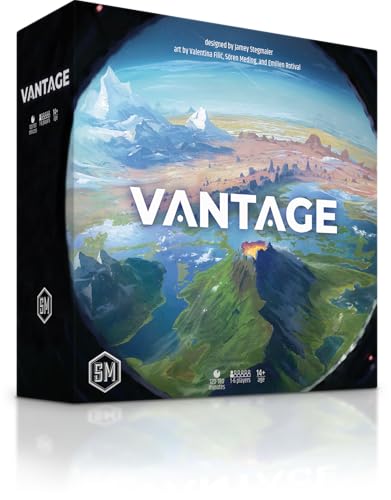 All details for the board game Vantage and similar games