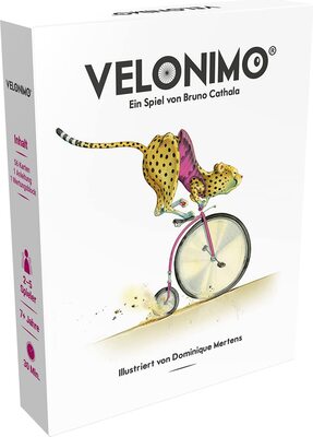 All details for the board game Velonimo and similar games
