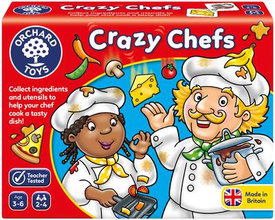 All details for the board game Crazy Chefs and similar games