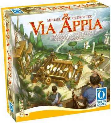 All details for the board game Via Appia and similar games