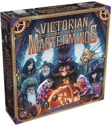 All details for the board game Victorian Masterminds and similar games