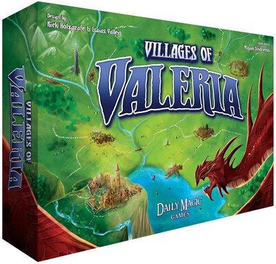 All details for the board game Villages of Valeria and similar games
